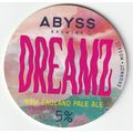 UNUSED KEG CLIP FRONT - ABYSS BREWING - DREAMZ ...