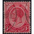South Africa 1913 KGV 1d Rose Red used SG 4 ( J...
