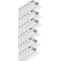 6Pack 6.6FT/2 Meter Plaster in LED Channel,Dryw...