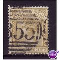 Mauritius 1883 sg 110 25c Olive Yellow Fine used