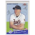 2002 Fleer Tradition Baseball Sidney Ponson