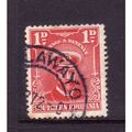 SOUTHERN RHODESIA 1924 SG 2 1d BRIGHT ROSE FINE...