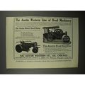 1911 Austin Motor Road Roller, Road Scarifier Ad