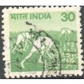 India 1979 - SG 926ab - 30p green - Harvesting ...