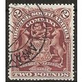 Rhodesia 1908 SG91 £2 Brown Fine Used ..