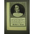 1909 Mellin's Food Ad - When Mother Cannot