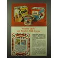 1971 Nestle's Quik and Milk Cocoa Ad