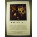1924 Steinway Pianos Ad - Friedman at his Steinway