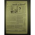 1924 Metropolitan Life Insurance Ad - needs a f...