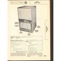 SCOTT model 820C 20 tube TV television receiver...