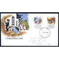 AUSTRALIA 1981 FDC Christmas PO Cover 163 - Bla...