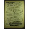 1952 Nash Golden Airflyte Cars Ad - Rod and reel rhymes by Ed Zern