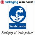 MA058 WASH HANDS SIGN TOILET LOO CANTEEN SOAP S...