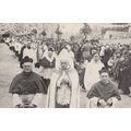 Chartres French Religious Procession Real Photo...