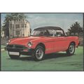 MGB 1980 - Golden Era Postcard