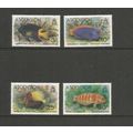 Ascension 1980 Fish Unmounted Mint Set SG 270 /...