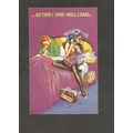 Saucy Postcard 1960s/70s So then I said #100019