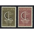 Greece Symbolic Ship Europa 2v 1966 MNH SG#1021...