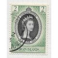 VIRGIN ISLANDS BRITISH 1953 QE2 CORONATION USED...