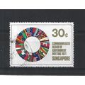 Singapore.SG147 30c Flags in Circle.Fine Used.J...