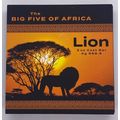 2 Oz Silver 2024 The Big Five Of Africa Lion Co...