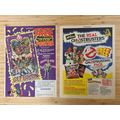 2 x Vintage Retro Advert The Real Ghostbusters ...