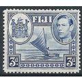 Fiji 1938 SG257 3d Blue Mounted Mint ...