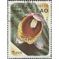 LAOS, FLOWER, Shell flower, yellow 1984, 1k