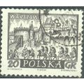 Poland 1960 - 20g violet black - Warsaw - used