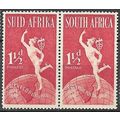 1949 SG 129 - #2 MNH (**) - bi-lingual pair