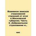 Mutual zemstvo insurance of buildings against f...