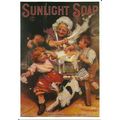 Advertising SUNLIGHT SOAP Postcard (Santoro M693)