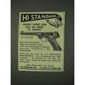 1950 Hi-Standard .22 Automatic Pistol Ad - Urge...