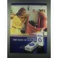 1985 Vantage Cigarettes Ad - The Taste of Success
