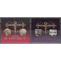 Latvija 1994 Michel 376 - 377 Neuf ** Cote (201...