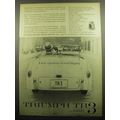1957 Triumph TR-3 Car Ad - A new experience in road-hugging