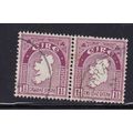 IRELAND EIRE 1940-68 WMK 22 TYPE 1½d PAIR USED ...