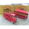 Matchbox - Recreations 5 Bus & 9 Fire Tender