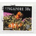 SINGAPORE 1994 LIFE IN CORAL REEF CLOWN FISH 30...
