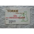 QSL Card Yorkie, Papa Hotel, Peterborough