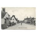 Cavendish High Street, Suffolk, Postcard.
