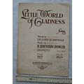 1918 Little World of Gladness by Lillian Glanville