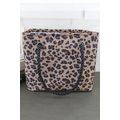 Leopard Waterproof Canvas Toiletry Bag