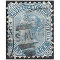 South Australia 1887 SG185 6d Pale Blue Fine Us...