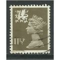 Wales GB 1981 11 1/2p Drab Machin SG W35 (F255)