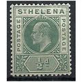 St Helena 1902 SG53 1/2d Green Mounted Mint . .