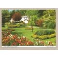 Cornwall postcard Trenance Gardens Newquay pu 1990