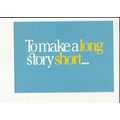 PC 814 LONG SHORT STORY Postcard by Camden Grap...