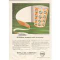 shell oil company 1958 rap-in-wax paper billion...