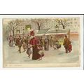 Art FETE FORAINE Early French Postcard (1001)